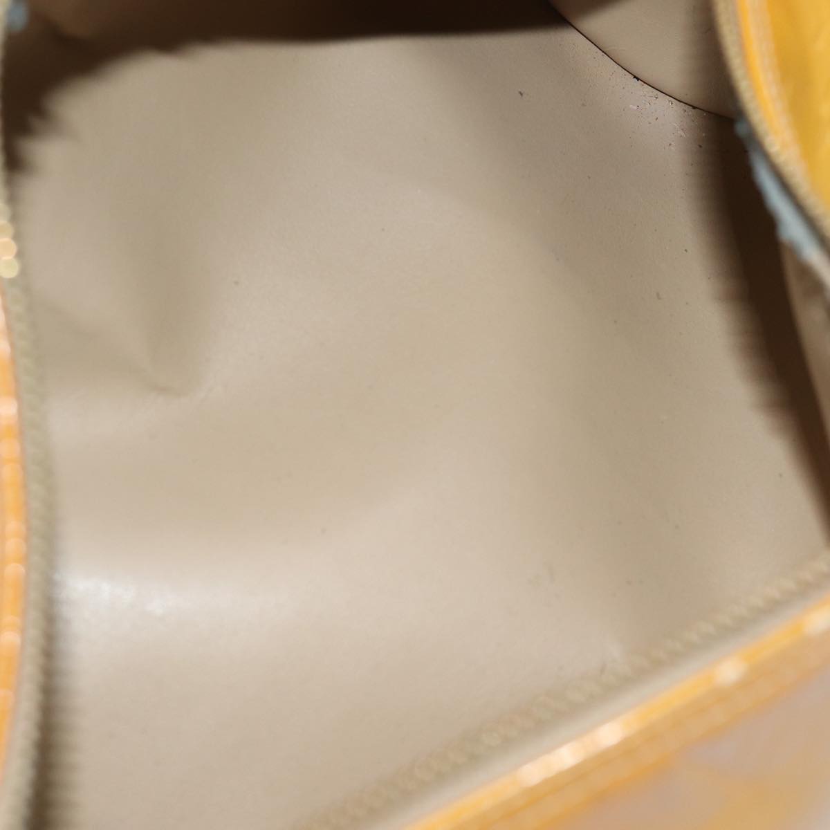 LOUIS VUITTON Monogram Vernis Bedford Hand Bag Beige M91006 LV 74366