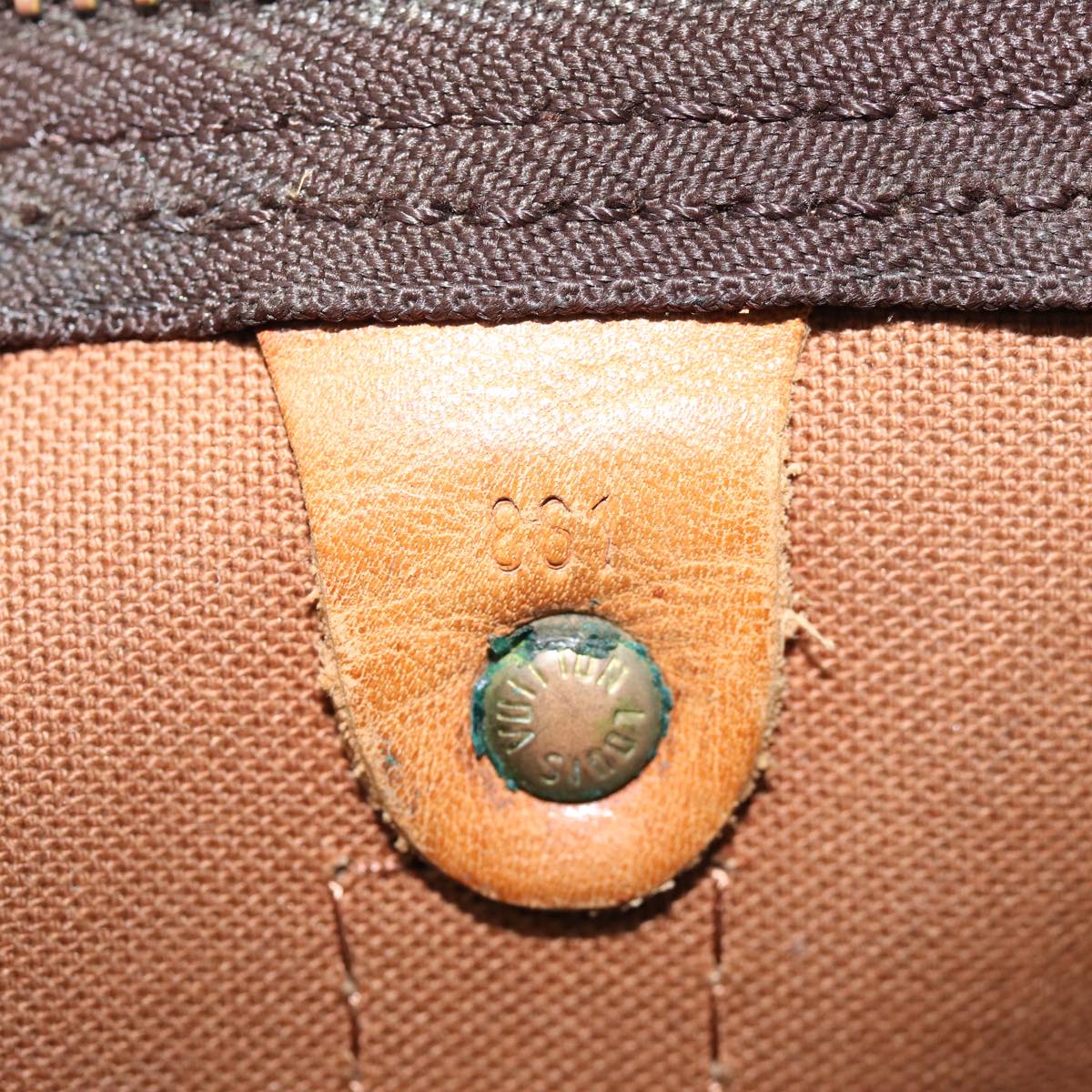 LOUIS VUITTON Monogram Keepall 45 Boston Bag M41428 LV 74369
