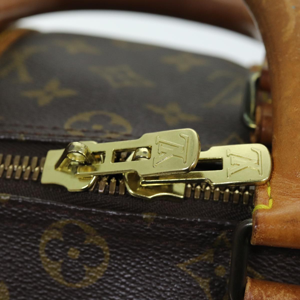 LOUIS VUITTON Monogram Keepall 45 Boston Bag M41428 LV 74370