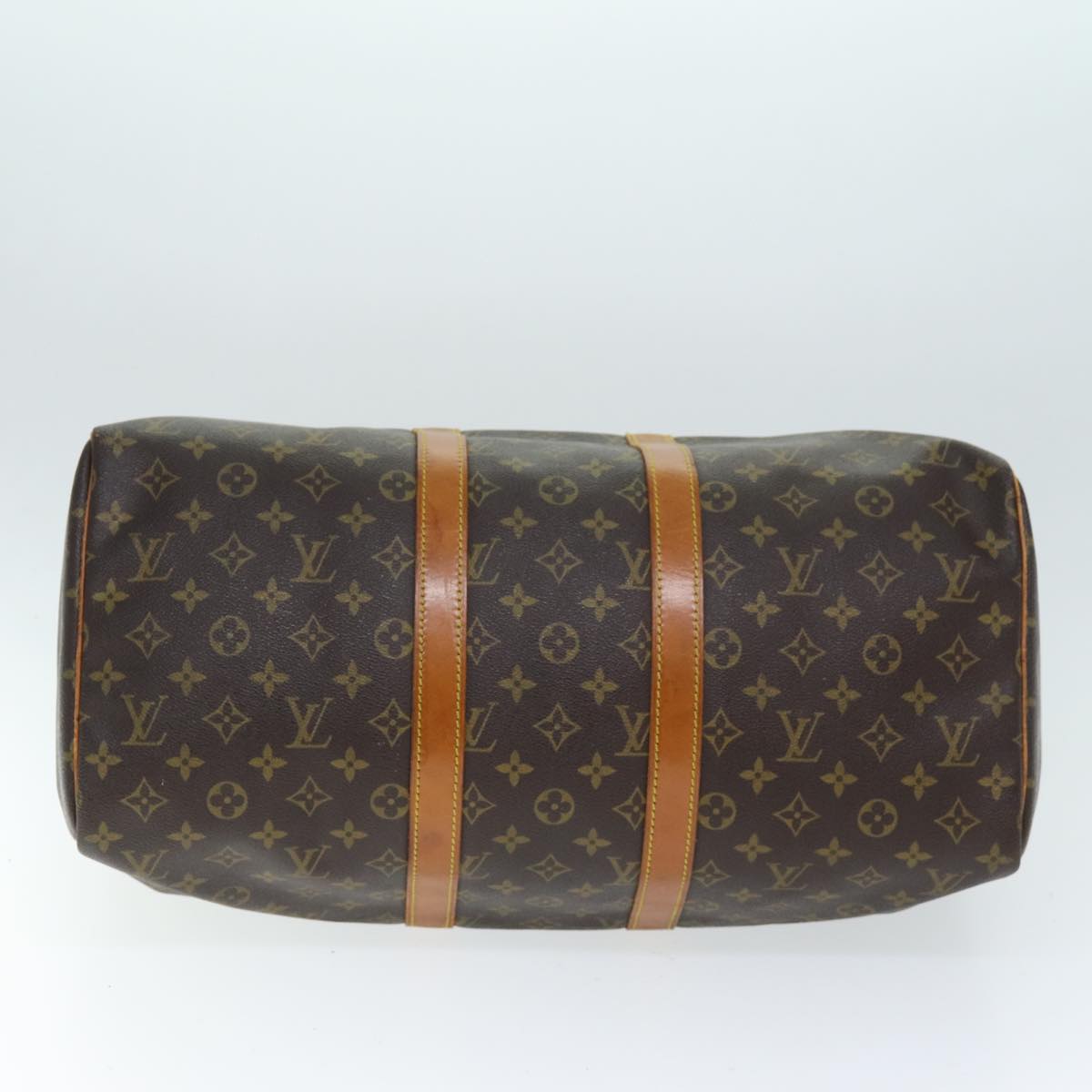 LOUIS VUITTON Monogram Keepall 45 Boston Bag M41428 LV 74370