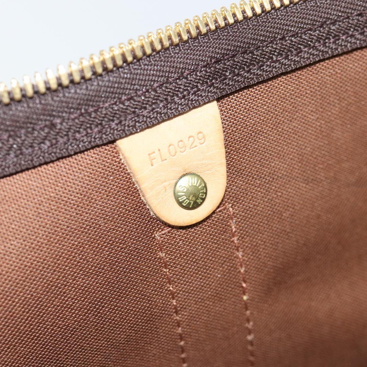 LOUIS VUITTON Monogram Keepall 50 Boston Bag M41426 LV 74371