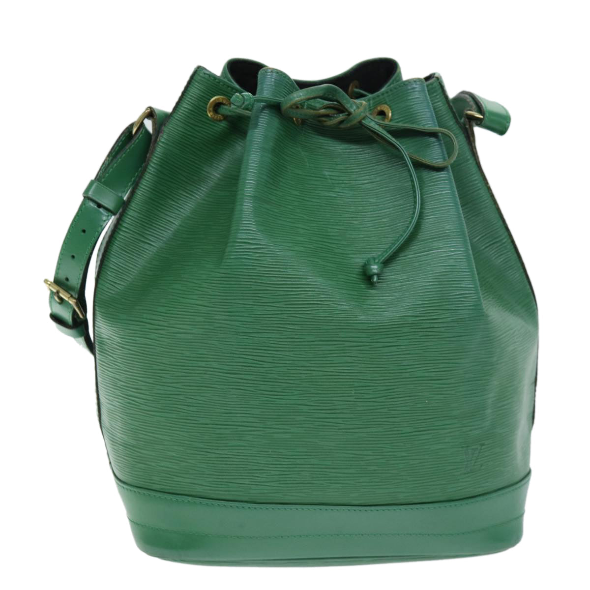 LOUIS VUITTON Epi Noe Shoulder Bag Green M44004 LV 74374