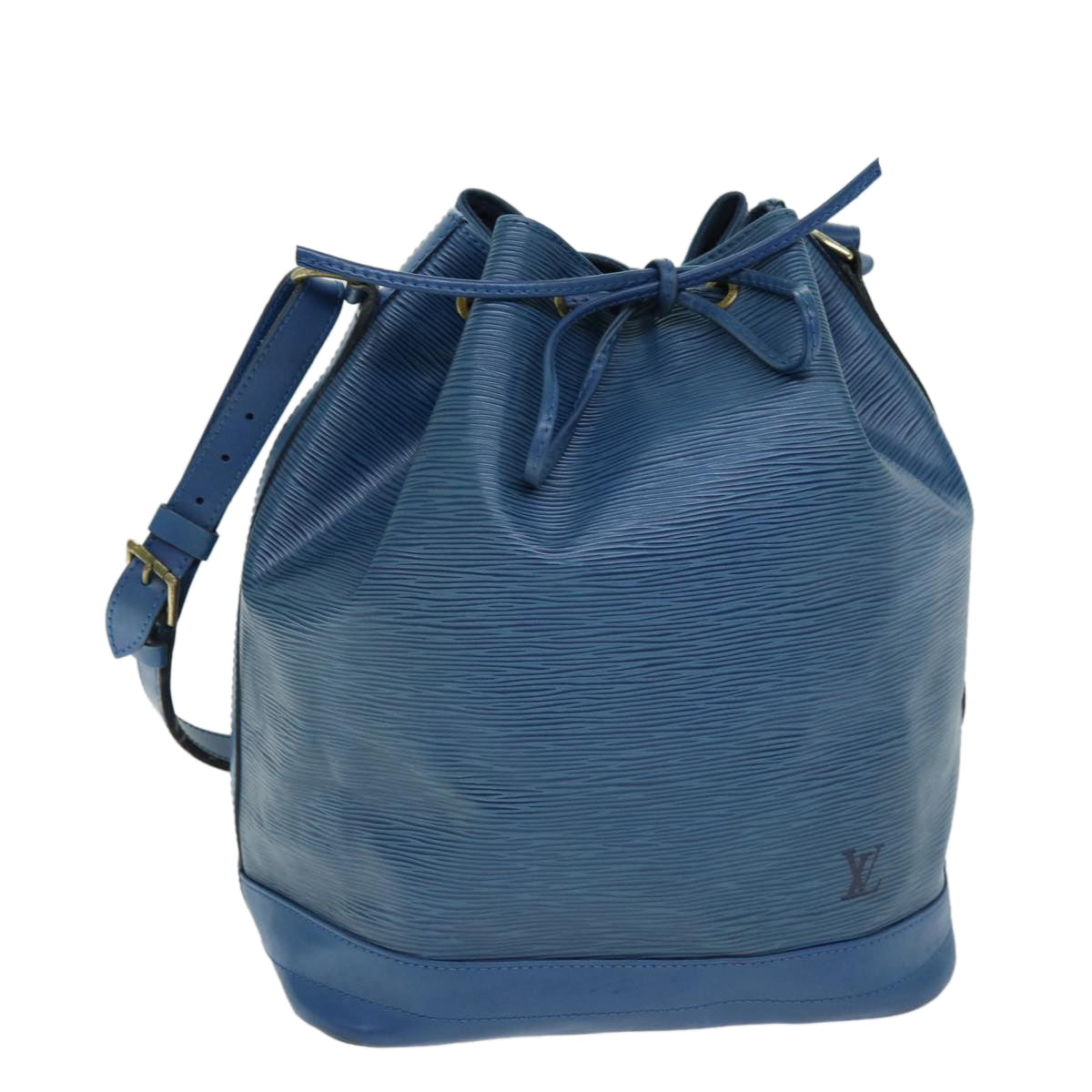 LOUIS VUITTON Epi Noe Shoulder Bag Toledo Blue M44005 LV 74375