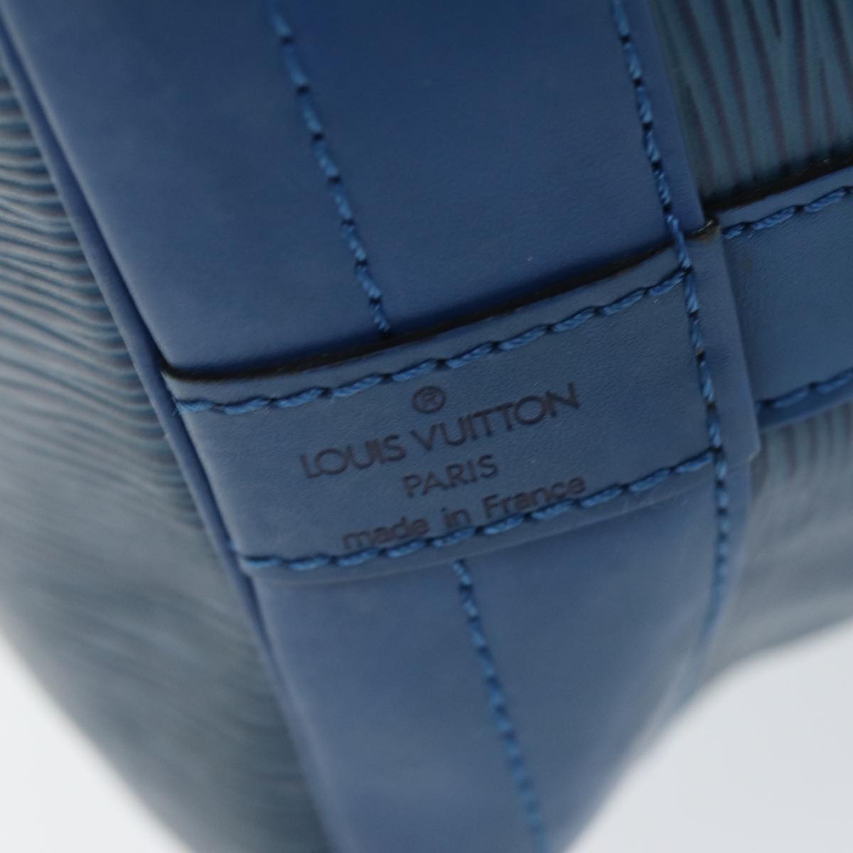 LOUIS VUITTON Epi Noe Shoulder Bag Toledo Blue M44005 LV 74375