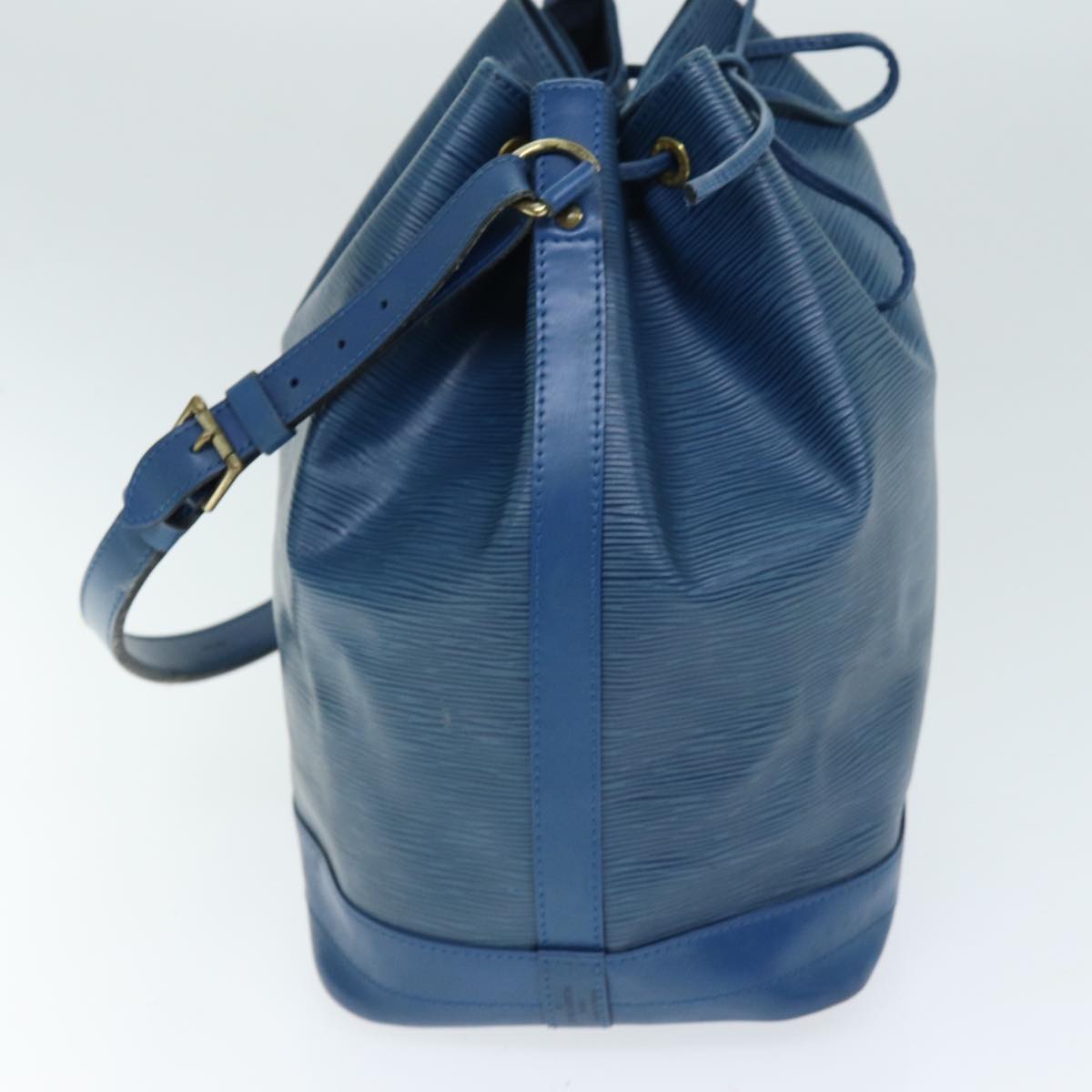 LOUIS VUITTON Epi Noe Shoulder Bag Toledo Blue M44005 LV 74375