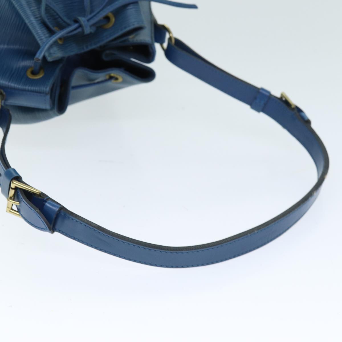 LOUIS VUITTON Epi Noe Shoulder Bag Toledo Blue M44005 LV 74375