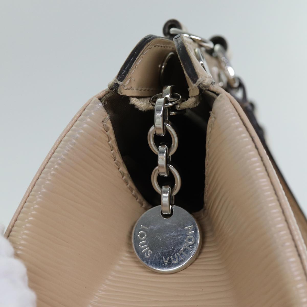 LOUIS VUITTON Epi Blair MM Hand Bag 2way Dunne M41320 LV 74378