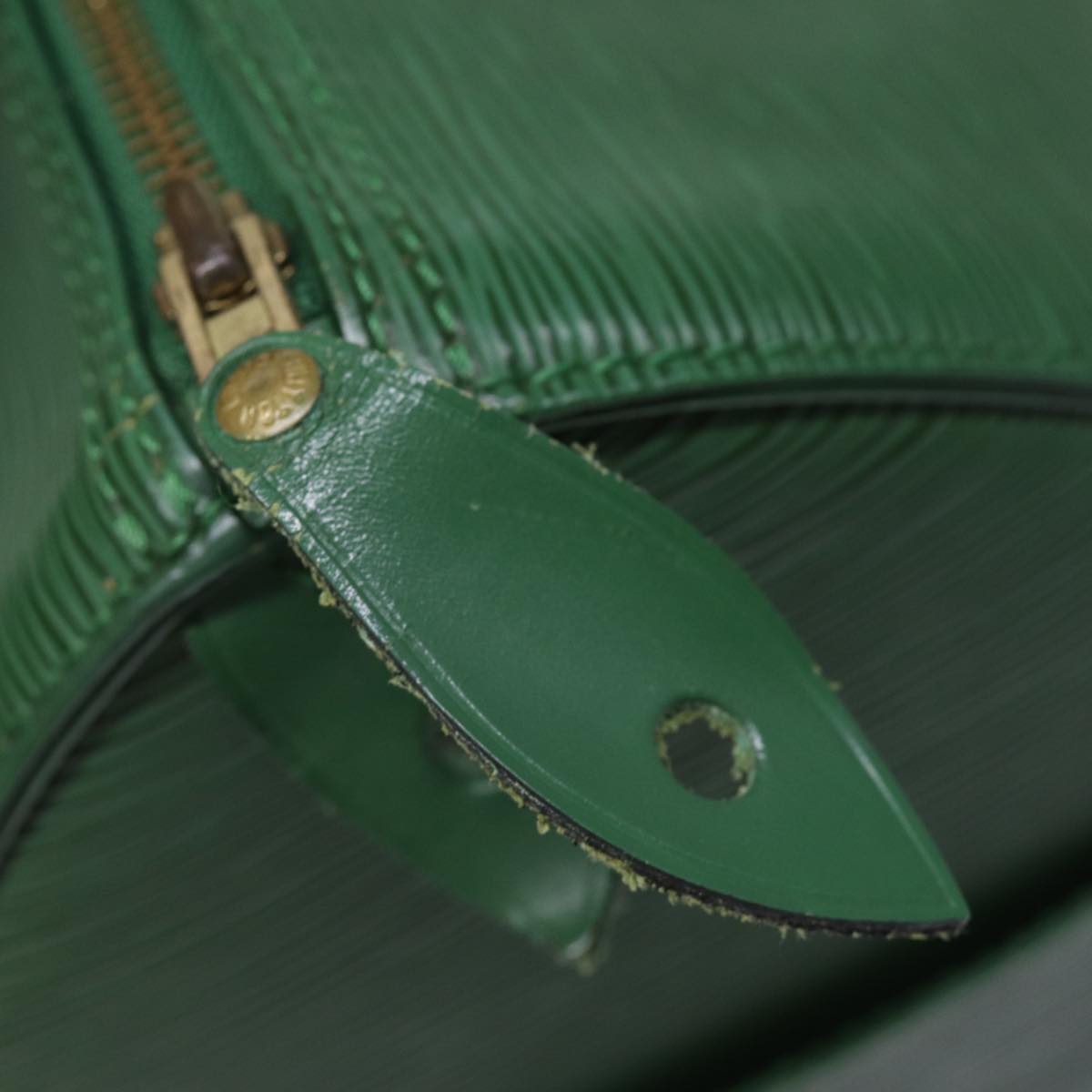 LOUIS VUITTON Epi Speedy 35 Hand Bag Borneo Green M42994 LV 74383