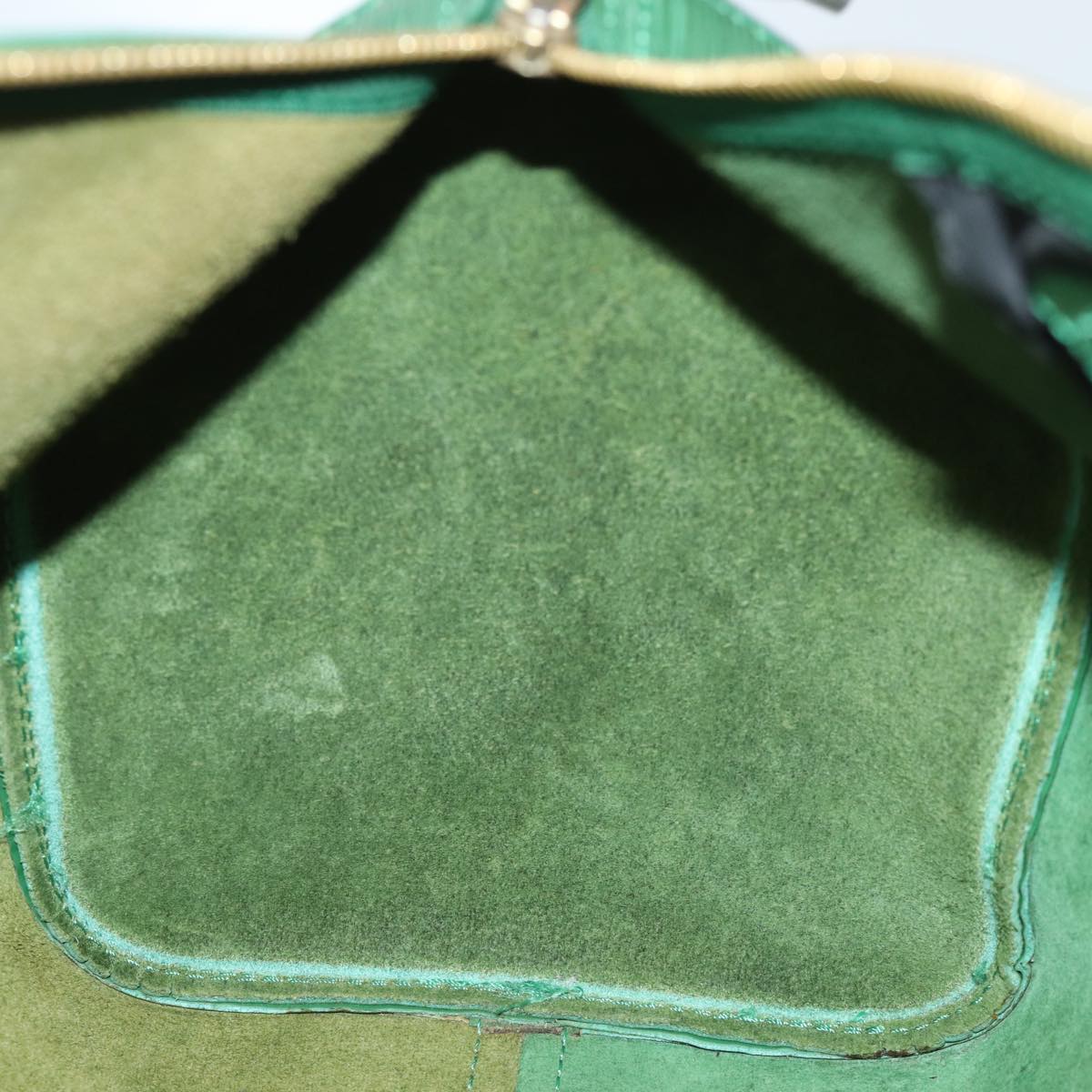 LOUIS VUITTON Epi Speedy 35 Hand Bag Borneo Green M42994 LV 74383