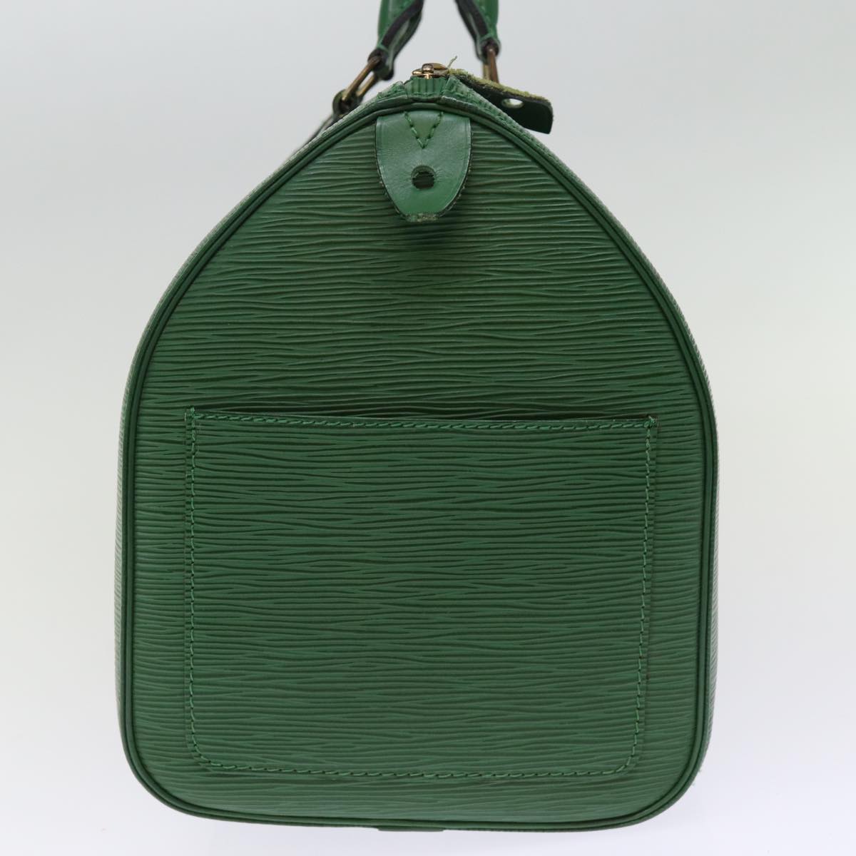 LOUIS VUITTON Epi Speedy 35 Hand Bag Borneo Green M42994 LV 74383