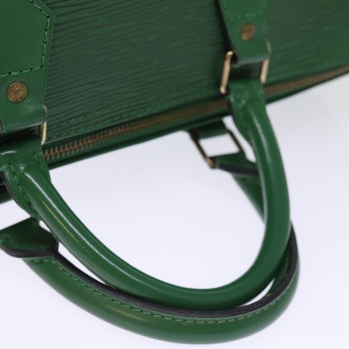 LOUIS VUITTON Epi Speedy 35 Hand Bag Borneo Green M42994 LV 74383