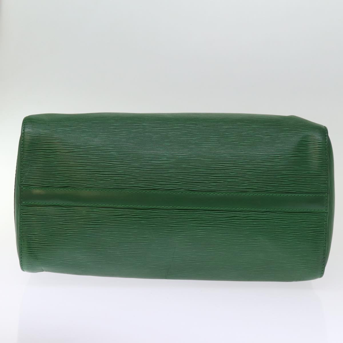 LOUIS VUITTON Epi Speedy 35 Hand Bag Borneo Green M42994 LV 74383