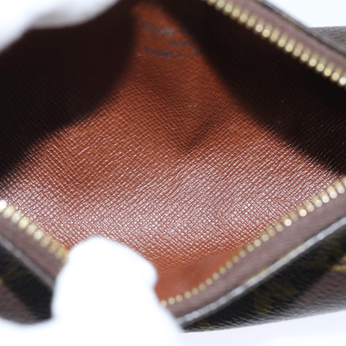 LOUIS VUITTON Monogram Papillon Pouch LV 74412