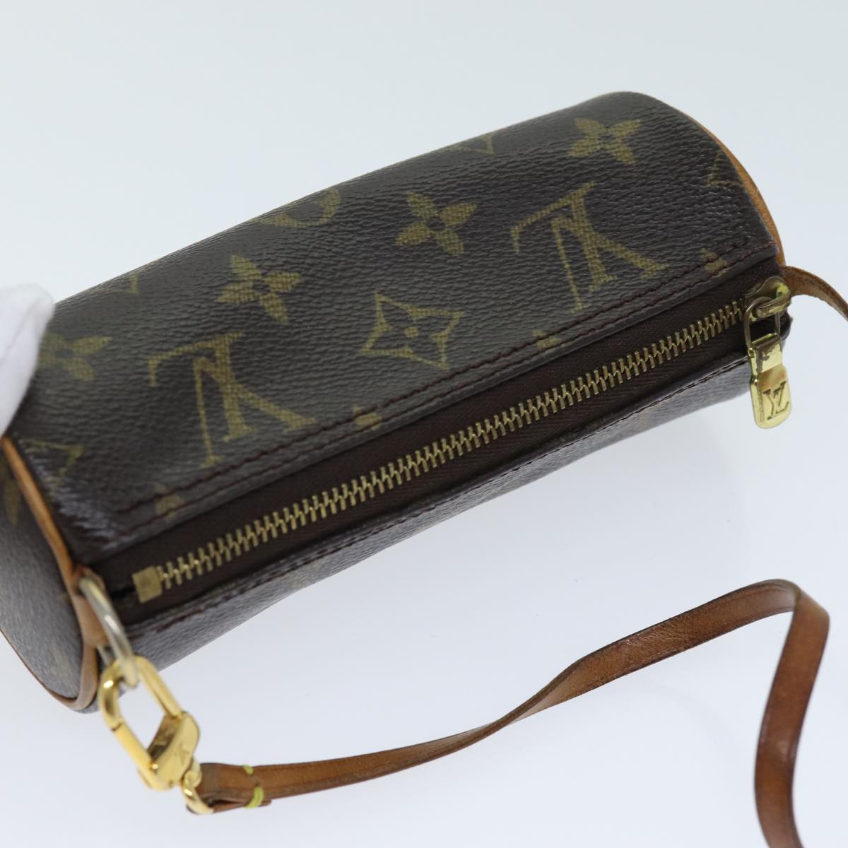 LOUIS VUITTON Monogram Papillon Pouch LV 74412