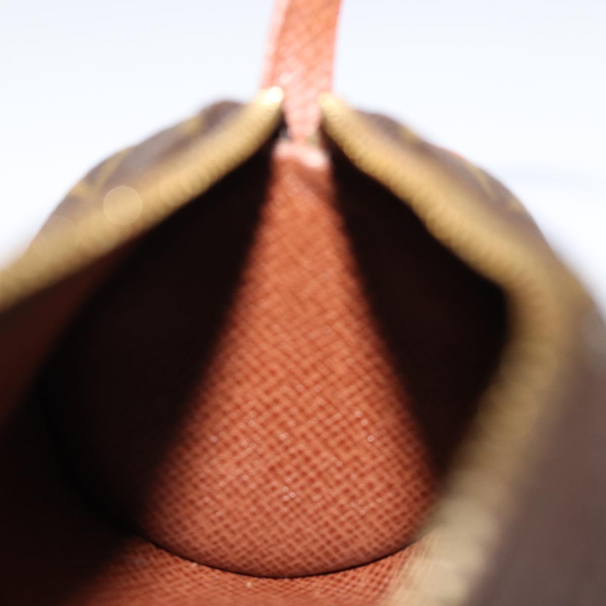 LOUIS VUITTON Monogram Papillon Pouch LV 74413