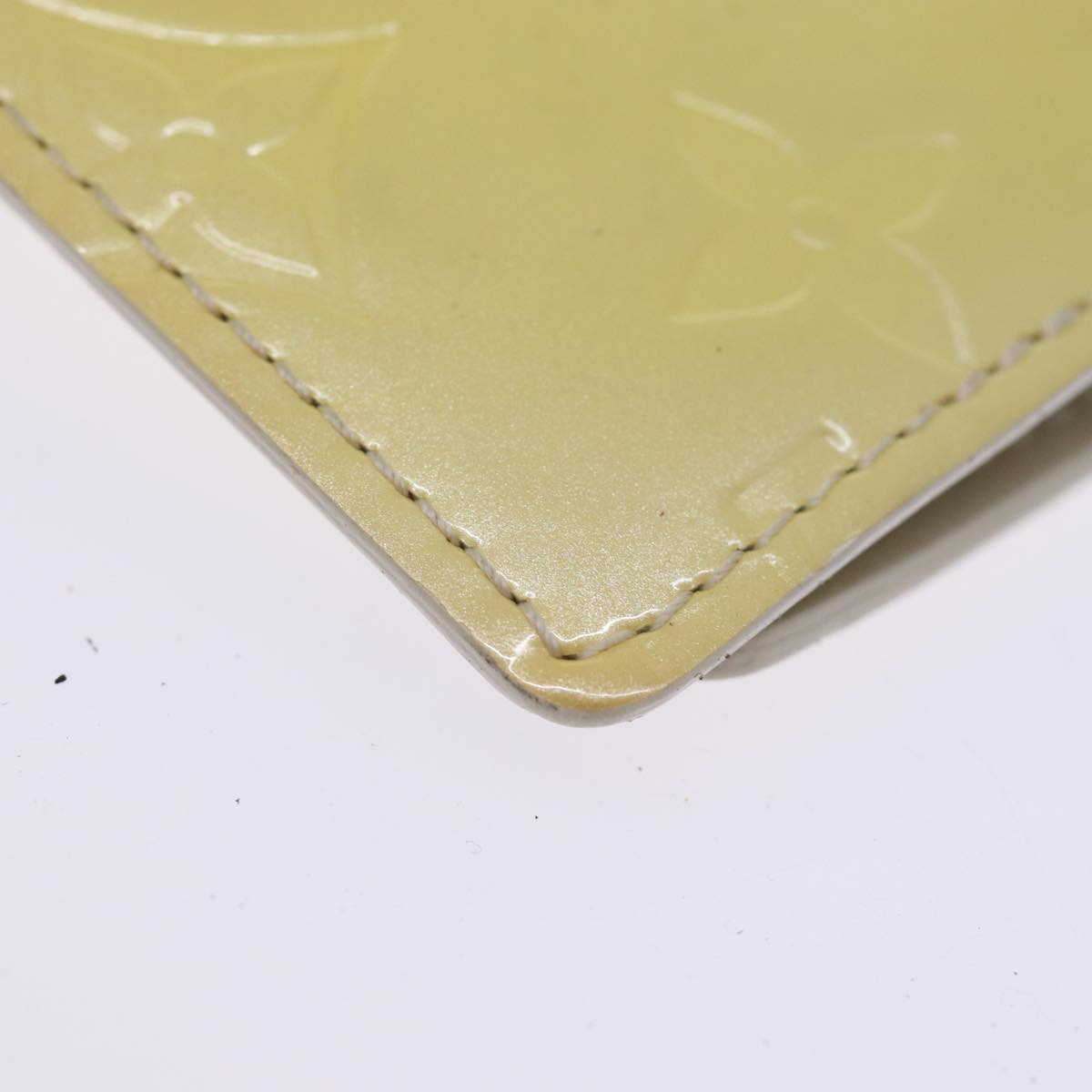 LOUIS VUITTON Vernis Agenda PM Day Planner Cover Perle R21010 LV 74414