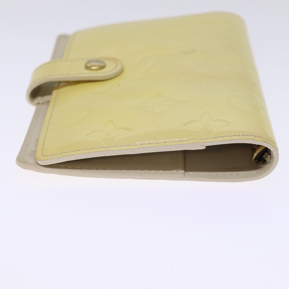 LOUIS VUITTON Vernis Agenda PM Day Planner Cover Perle R21010 LV 74414