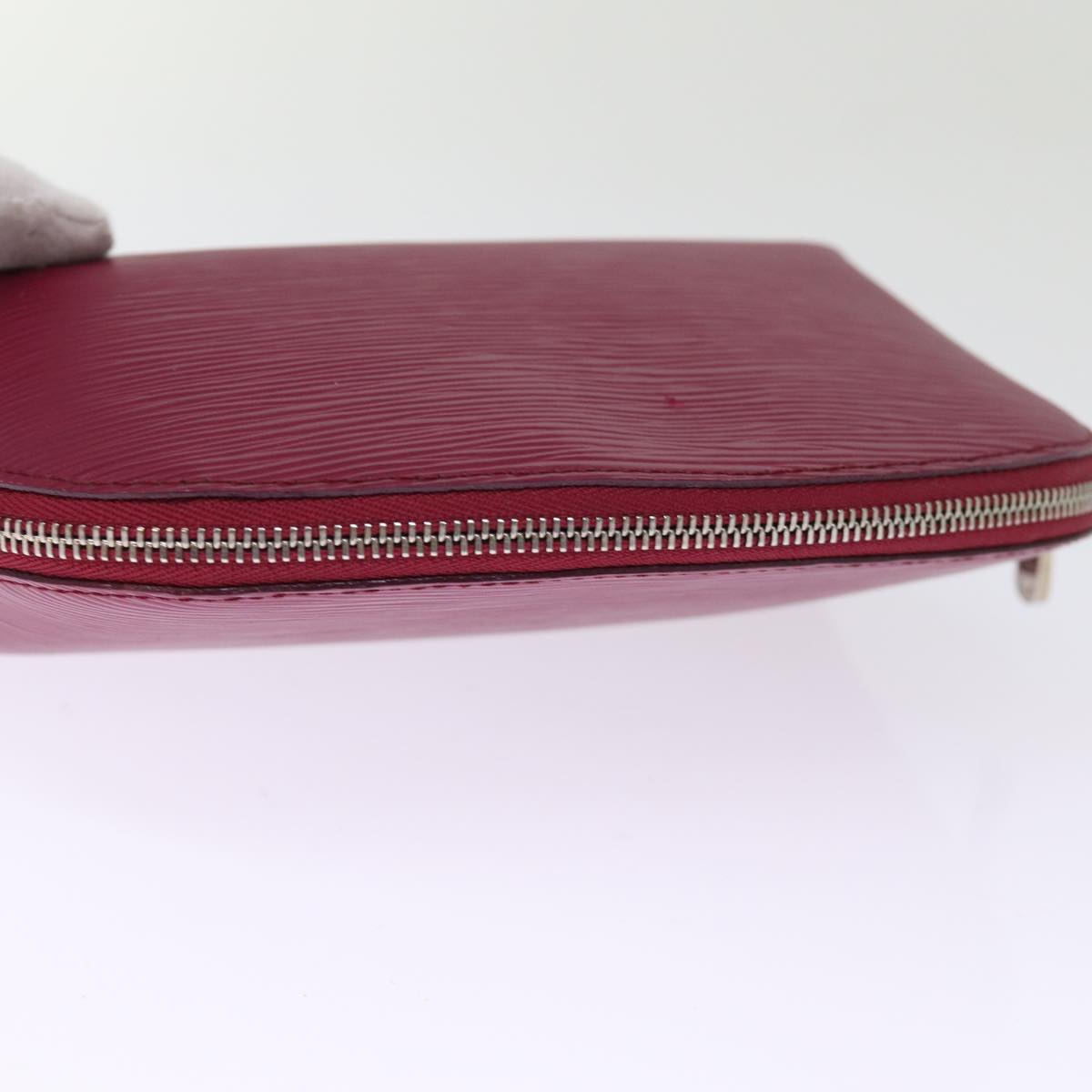 LOUIS VUITTON Epi Pochette Cosmetic PM Cosmetic Pouch Fuchsia M40641 74422