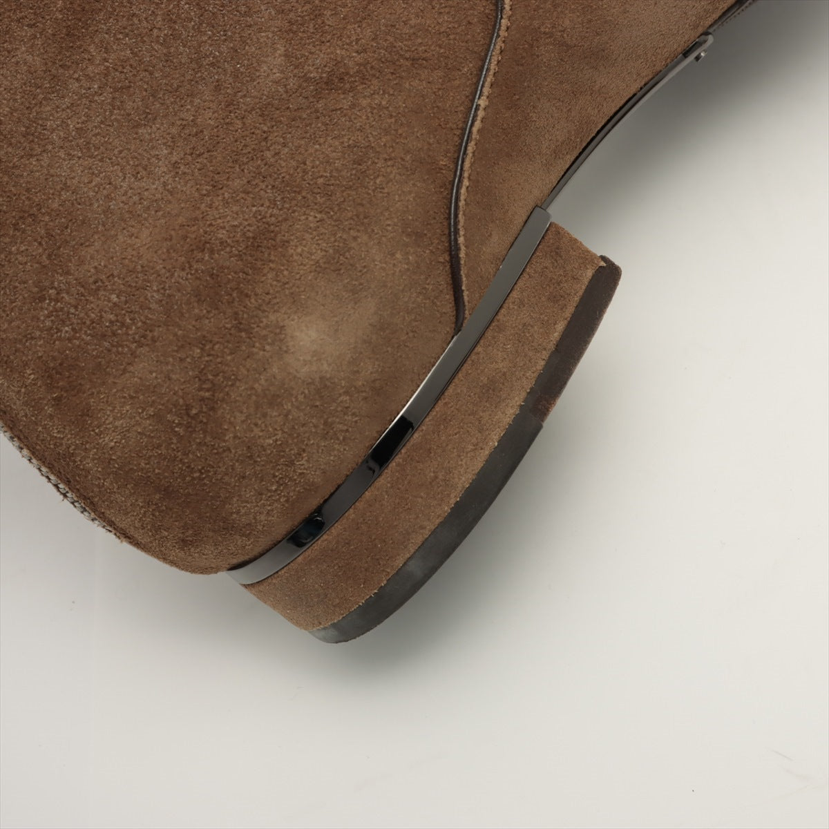 Louis Vuitton Sued Boots  Size Men Brown NI0141