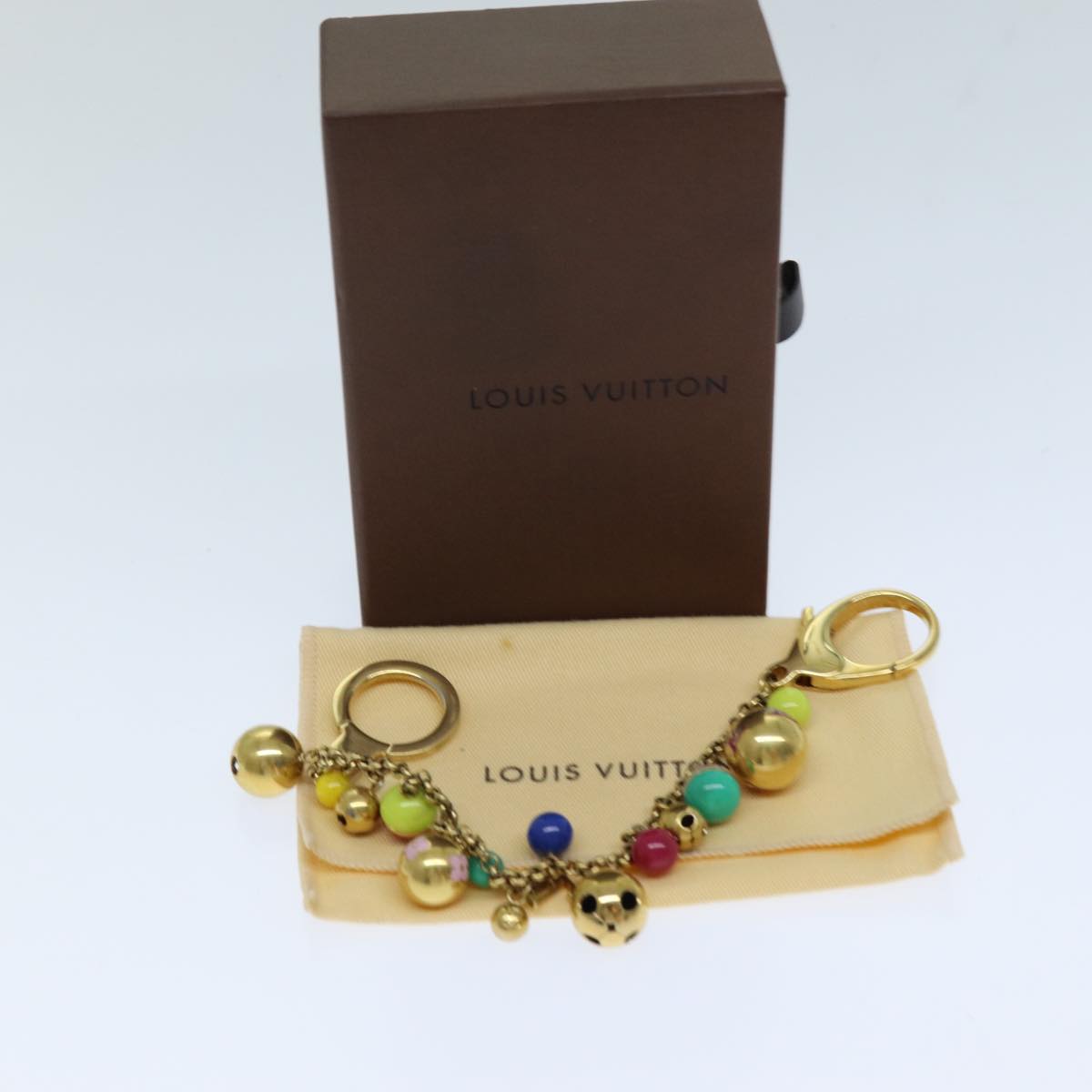 LOUIS VUITTON Monogram Porte Chainne Grullo Key Holder M62226 LV 74430
