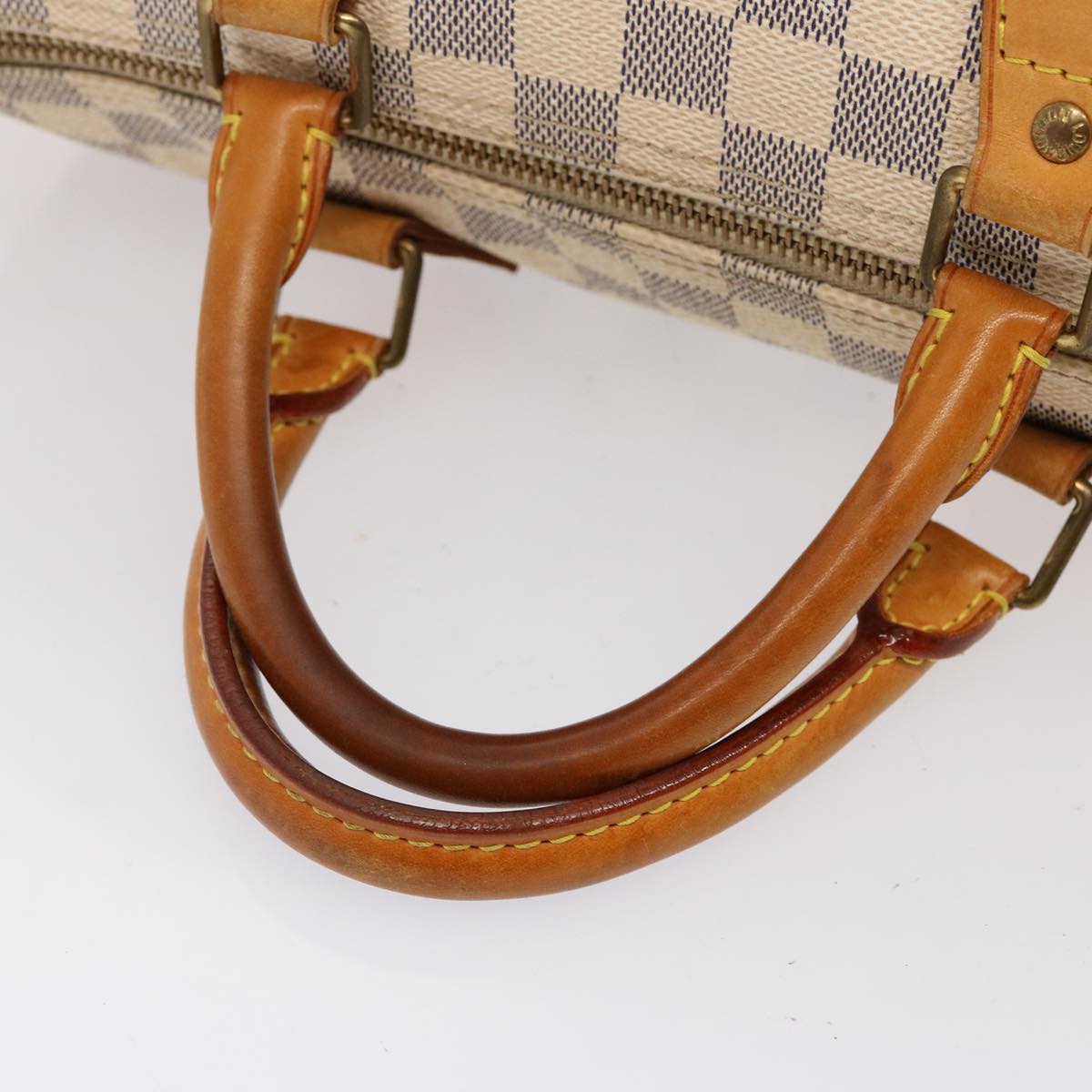 LOUIS VUITTON Damier Azur Speedy 30 Hand Bag N41533 LV 74433