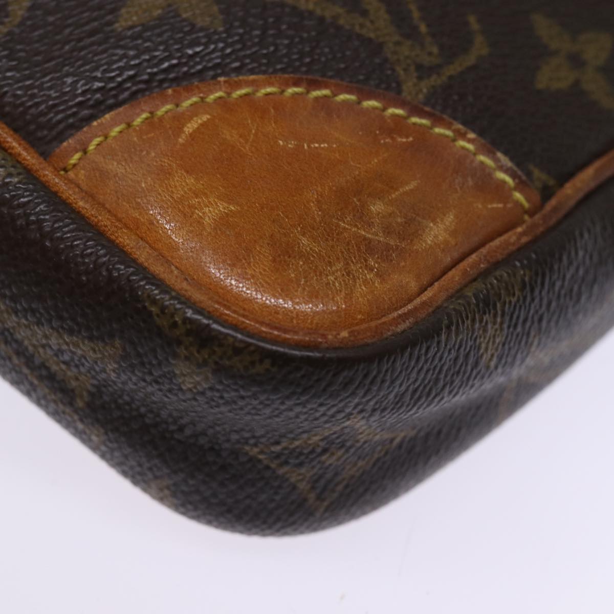 LOUIS VUITTON Monogram Marly Dragonne GM Clutch Bag M51825 LV 74438