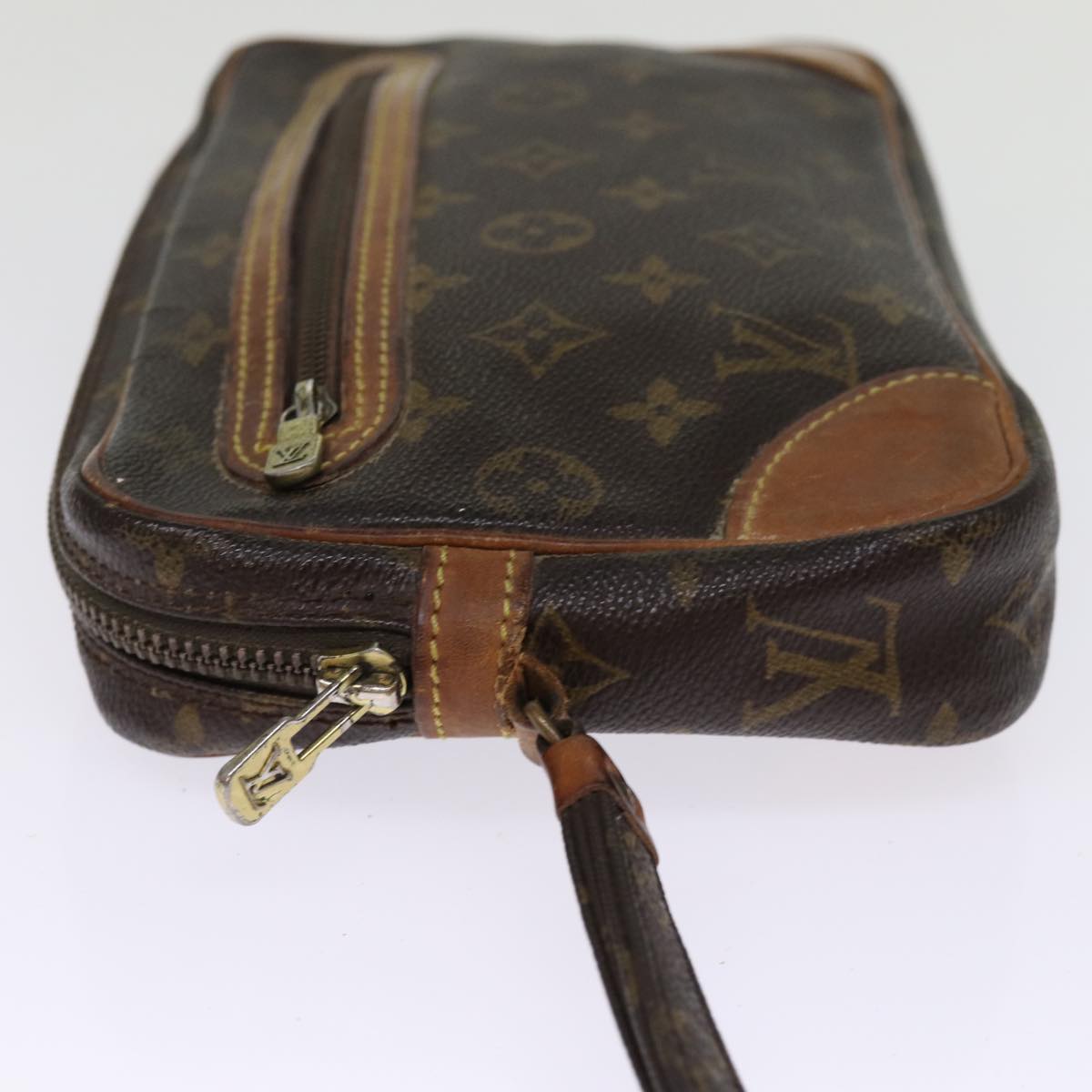 LOUIS VUITTON Monogram Marly Dragonne GM Clutch Bag M51825 LV 74438
