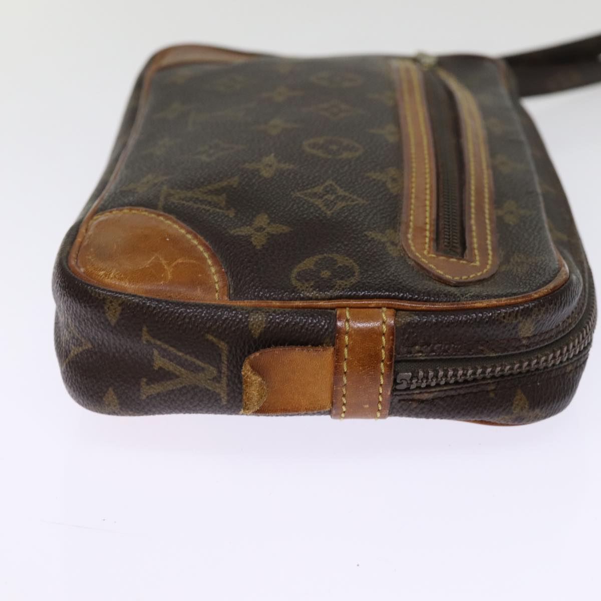 LOUIS VUITTON Monogram Marly Dragonne GM Clutch Bag M51825 LV 74438