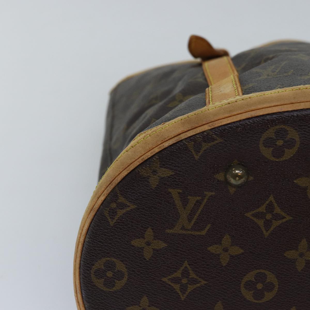 LOUIS VUITTON Monogram Bucket GM Shoulder Bag Vintage M42236 LV 74440