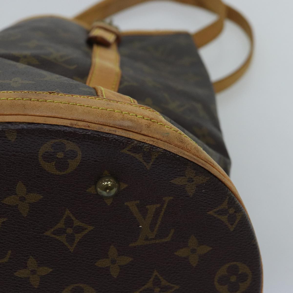 LOUIS VUITTON Monogram Bucket GM Shoulder Bag Vintage M42236 LV 74440