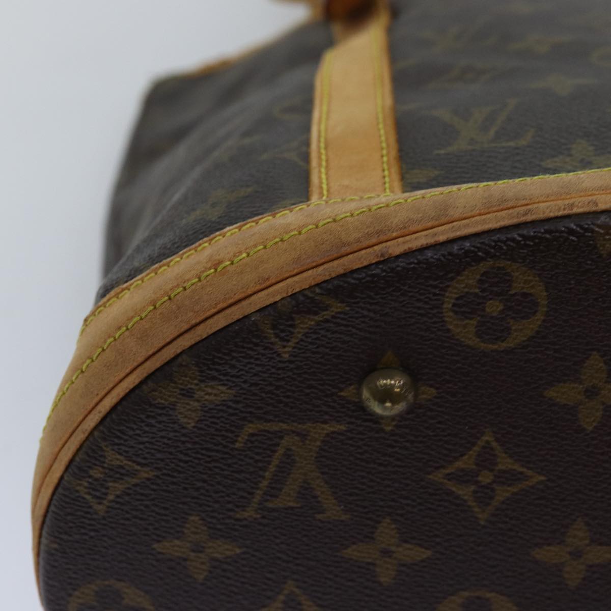 LOUIS VUITTON Monogram Bucket GM Shoulder Bag Vintage M42236 LV 74440