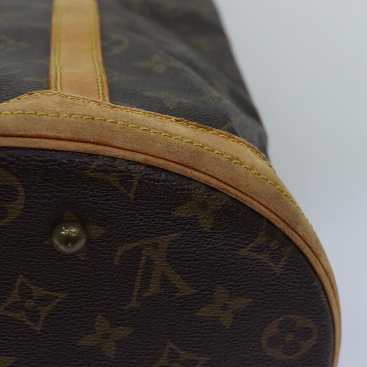 LOUIS VUITTON Monogram Bucket GM Shoulder Bag Vintage M42236 LV 74440