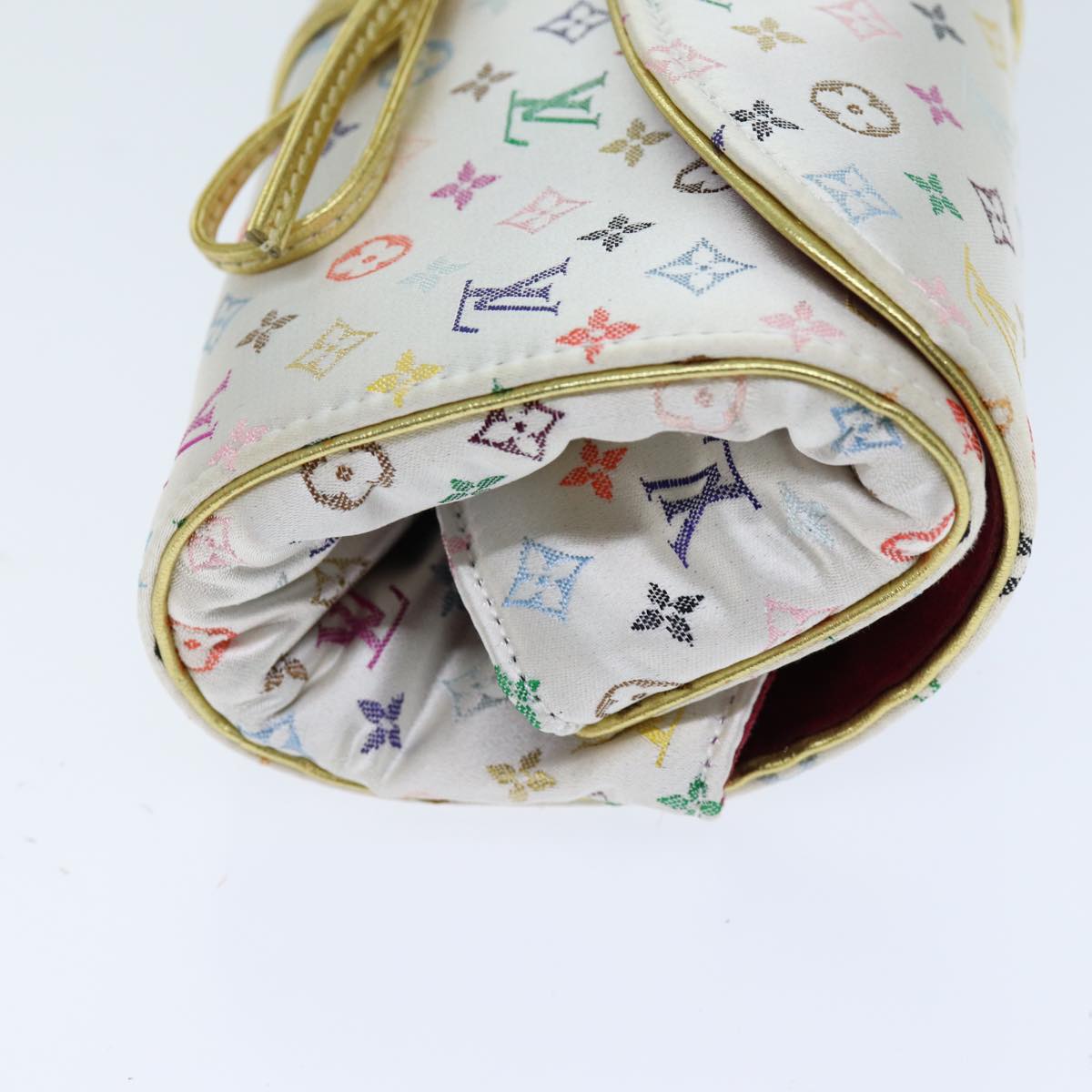 LOUIS VUITTON Multicolor Trousse Bijou Pliable Box White M92047 LV 74441A