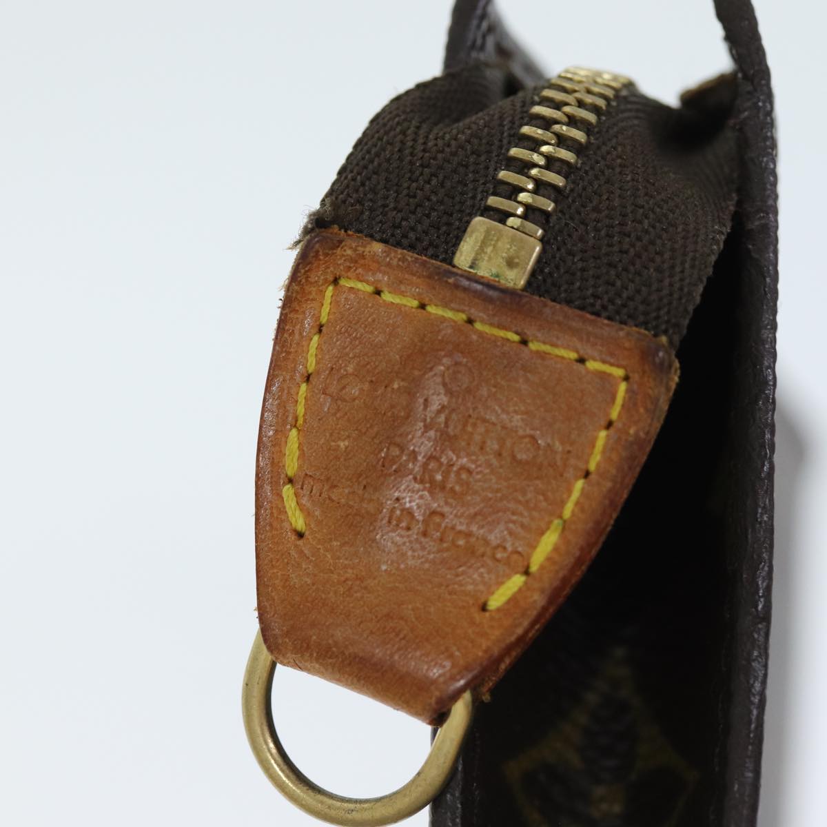 LOUIS VUITTON Monogram Bucket PM Pouch Accessory Pouch LV 74447