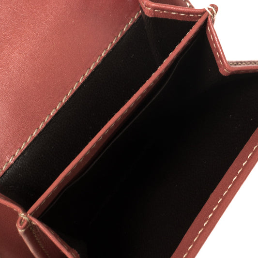 Luxury Gucci Trending 2025 Pink Luxury Gucci Trending 2025ssima Leather French Wallet..