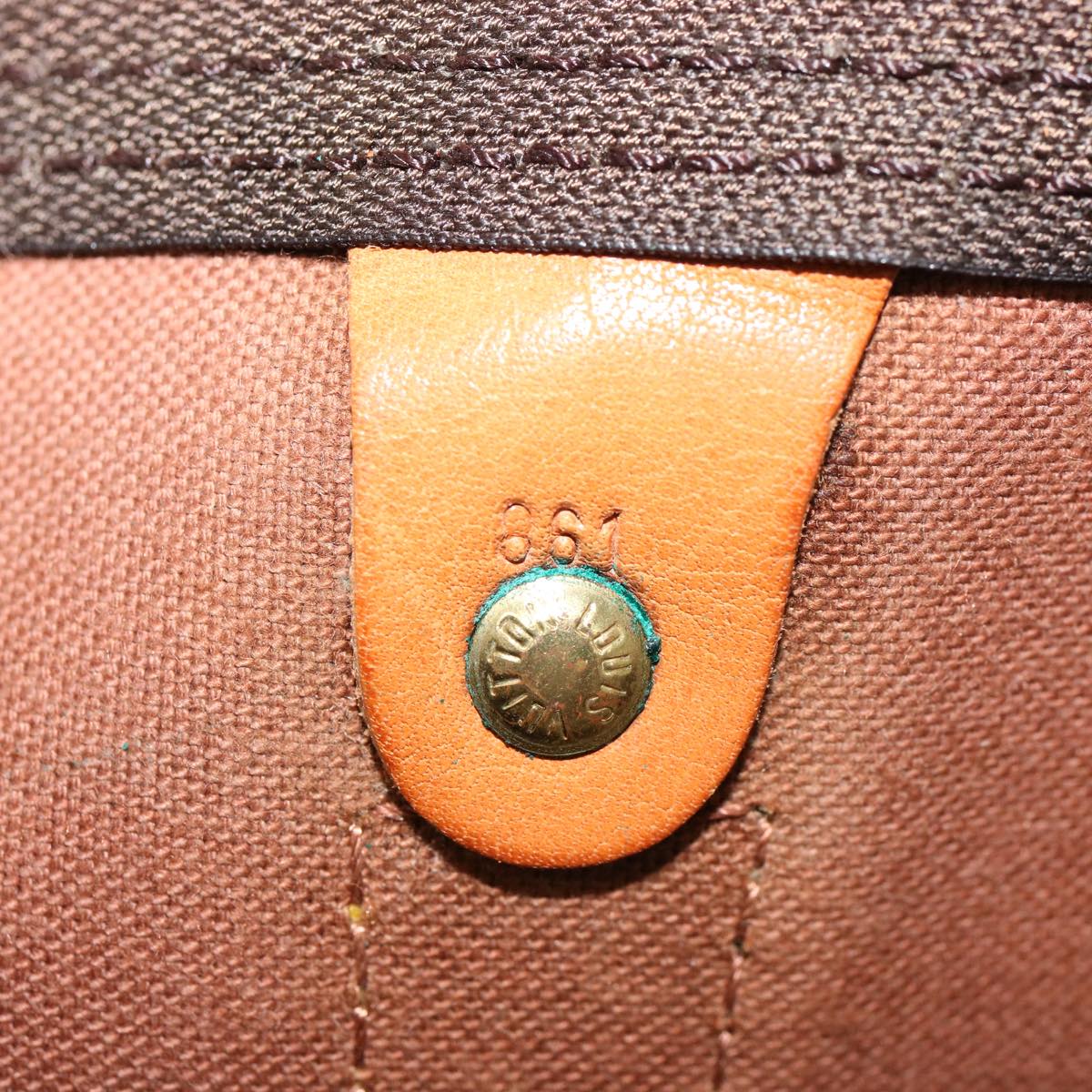LOUIS VUITTON Monogram Keepall Bandouliere 60 Boston Bag M41412 LV 74457