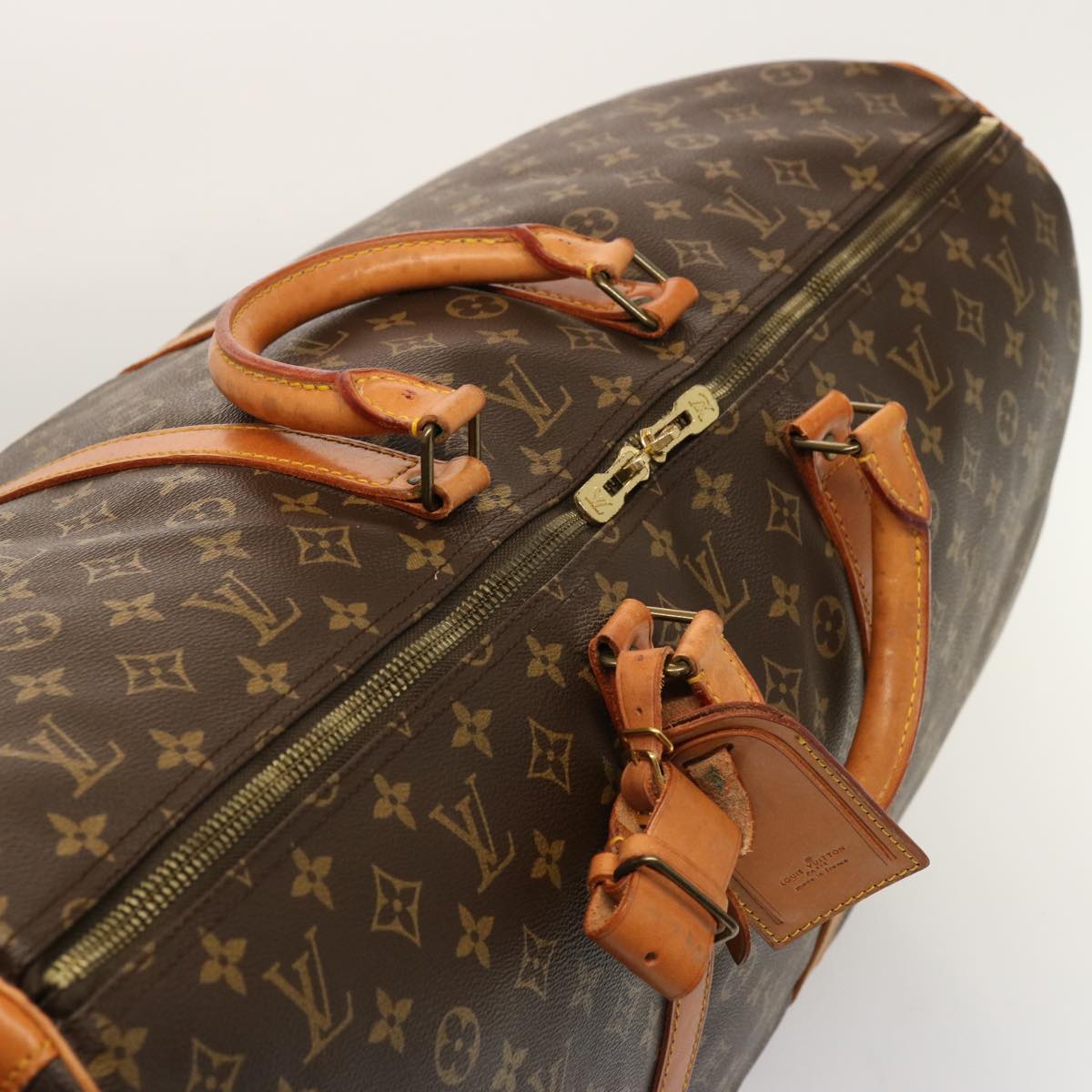 LOUIS VUITTON Monogram Keepall Bandouliere 60 Boston Bag M41412 LV 74457