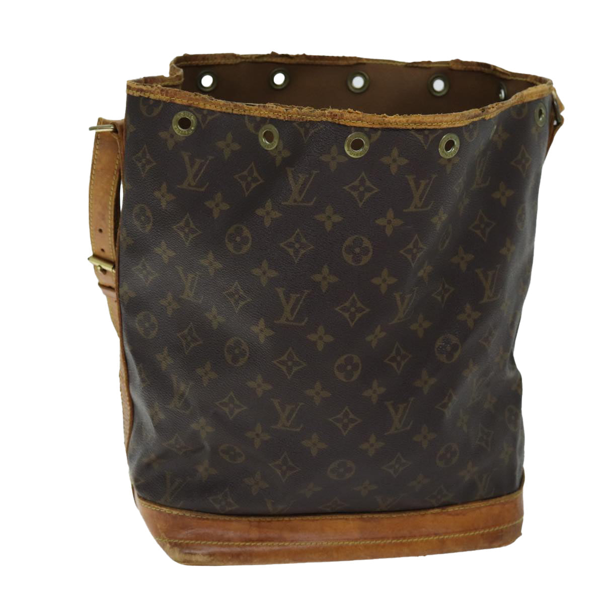 LOUIS VUITTON Monogram Noe Shoulder Bag M42224 LV 74464