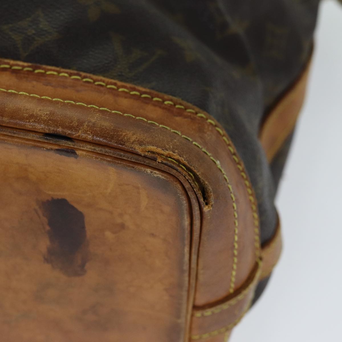 LOUIS VUITTON Monogram Noe Shoulder Bag M42224 LV 74464