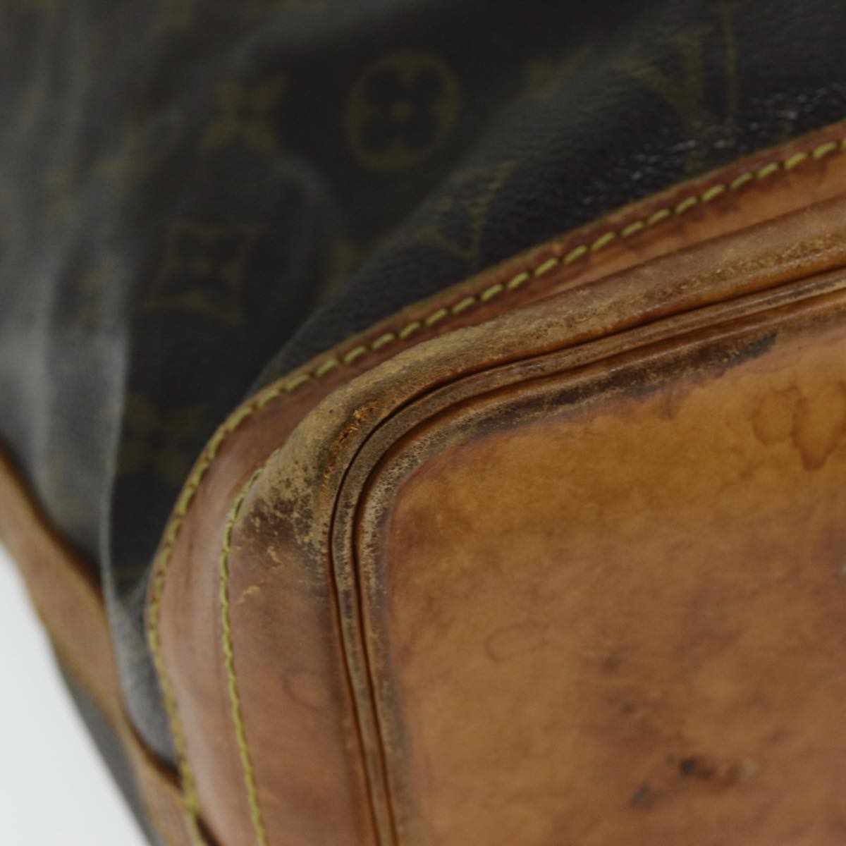 LOUIS VUITTON Monogram Noe Shoulder Bag M42224 LV 74464