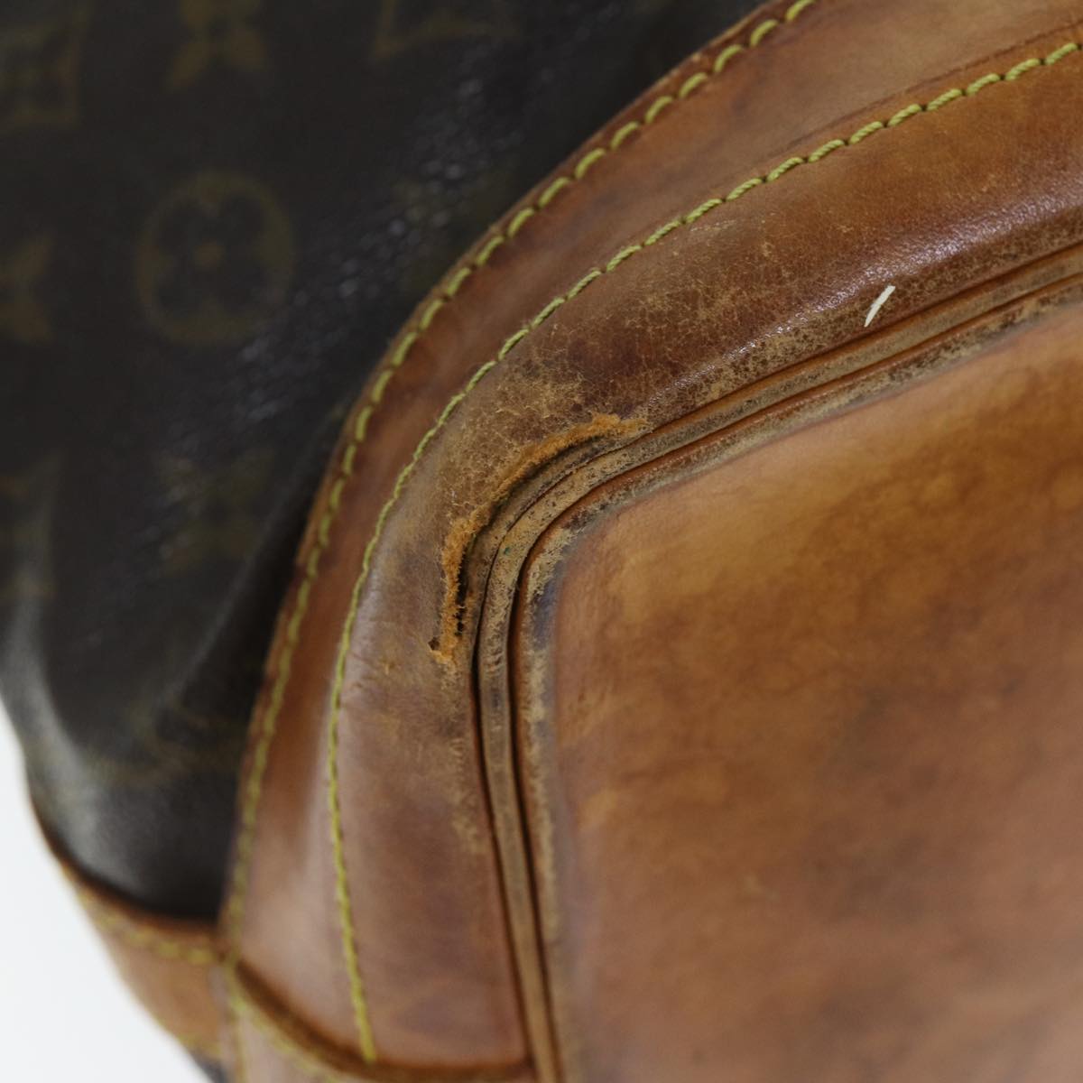 LOUIS VUITTON Monogram Noe Shoulder Bag M42224 LV 74464