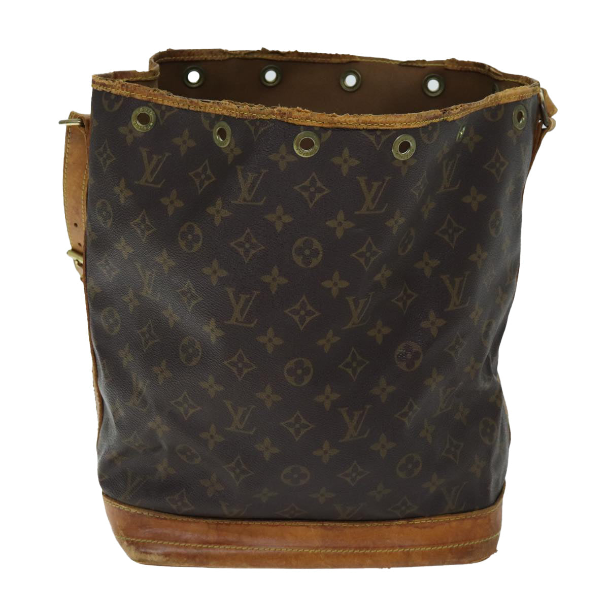 LOUIS VUITTON Monogram Noe Shoulder Bag M42224 LV 74464