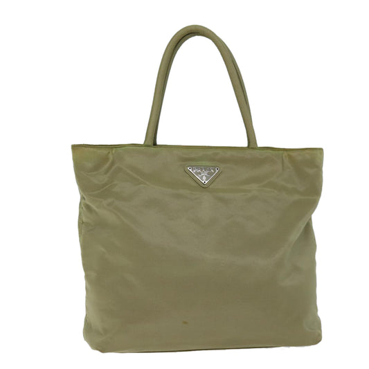 Luxury PradaTote Bag Nylon Beige 74472