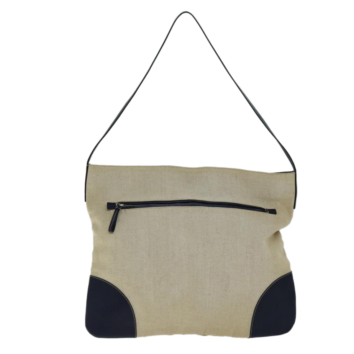 Luxury PradaShoulder Bag Canvas Beige 74475