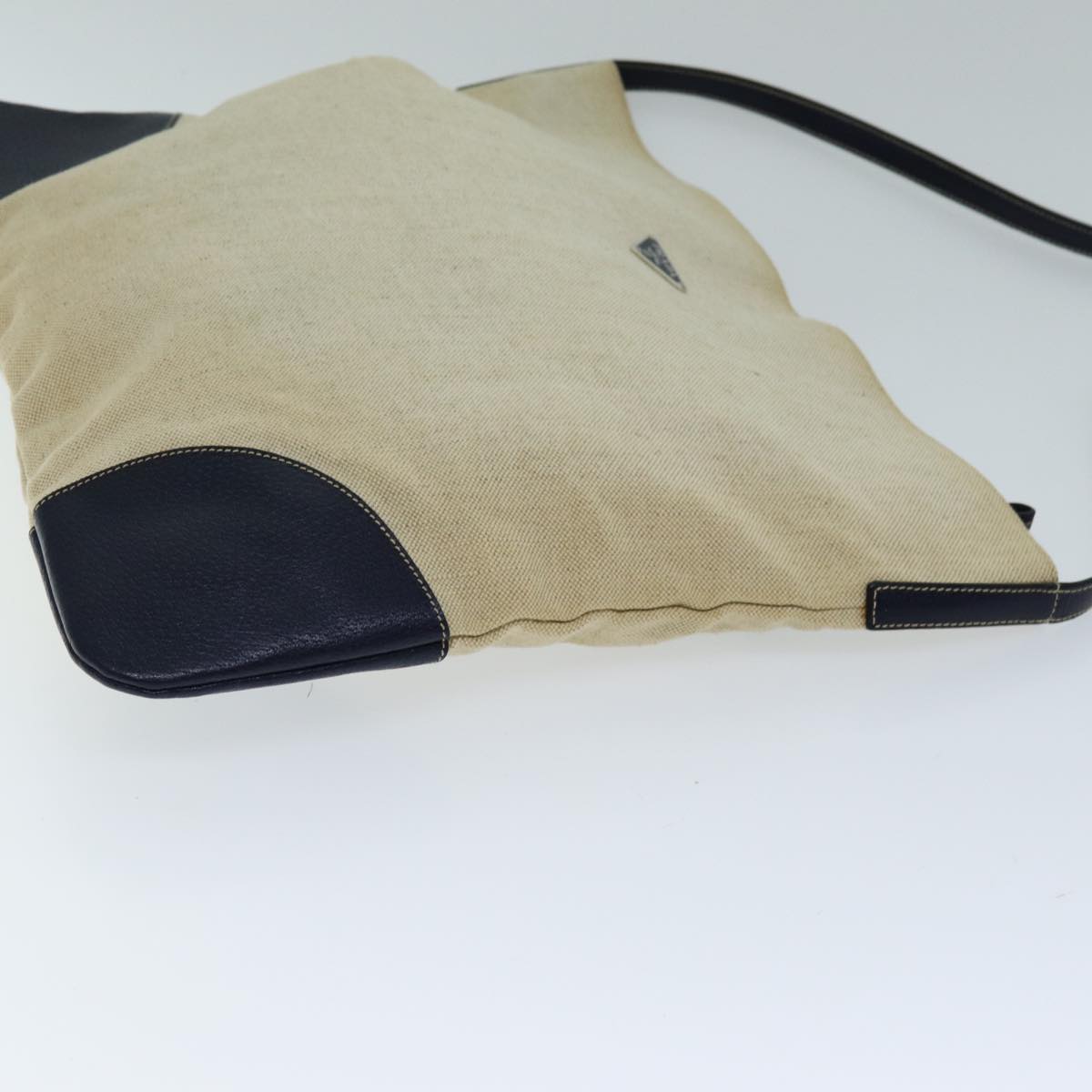 Luxury PradaShoulder Bag Canvas Beige 74475