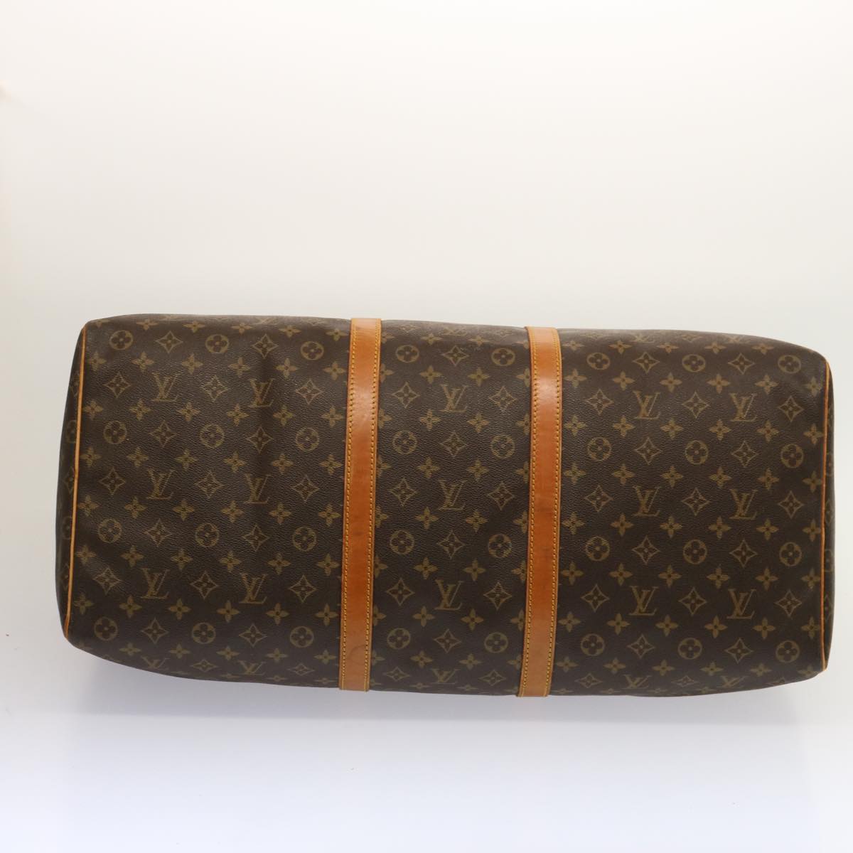 LOUIS VUITTON Monogram Keepall 60 Boston Bag M41422 LV 74485