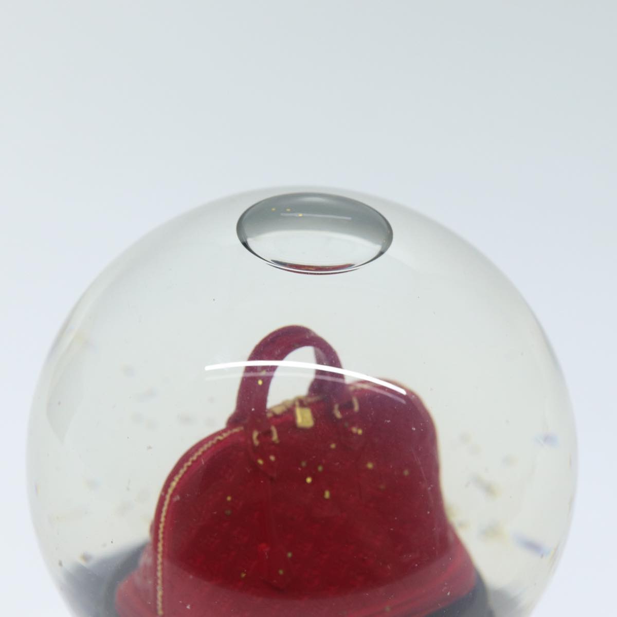 LOUIS VUITTON Snow Globe Alma VIP Limited Clear Red LV 74498