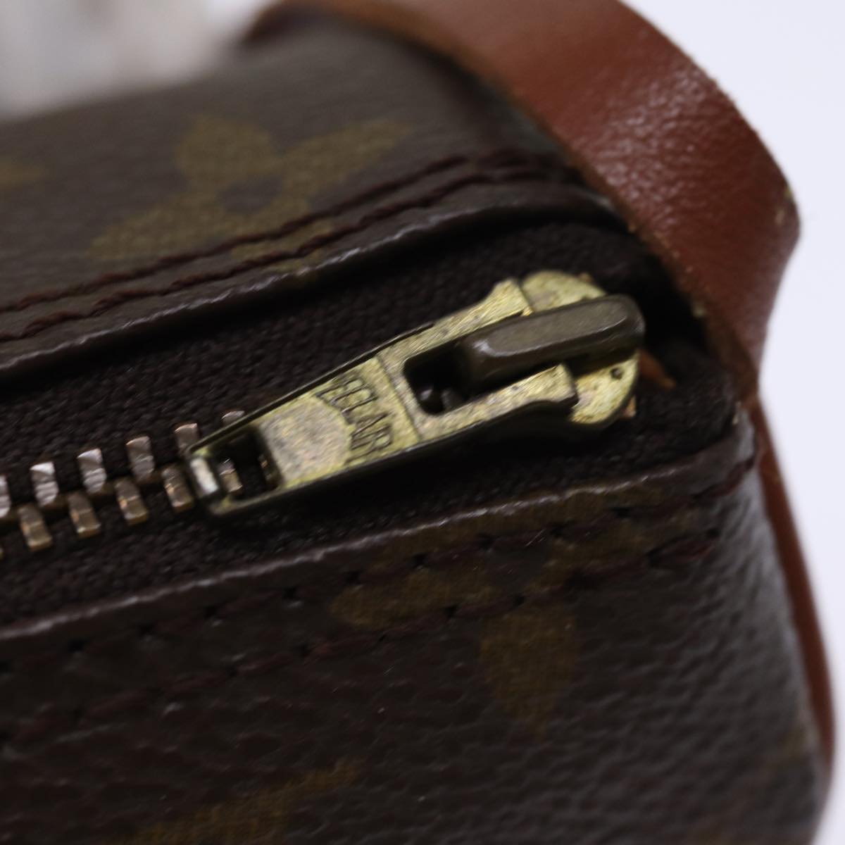 LOUIS VUITTON Monogram Papillon Pouch LV 74500