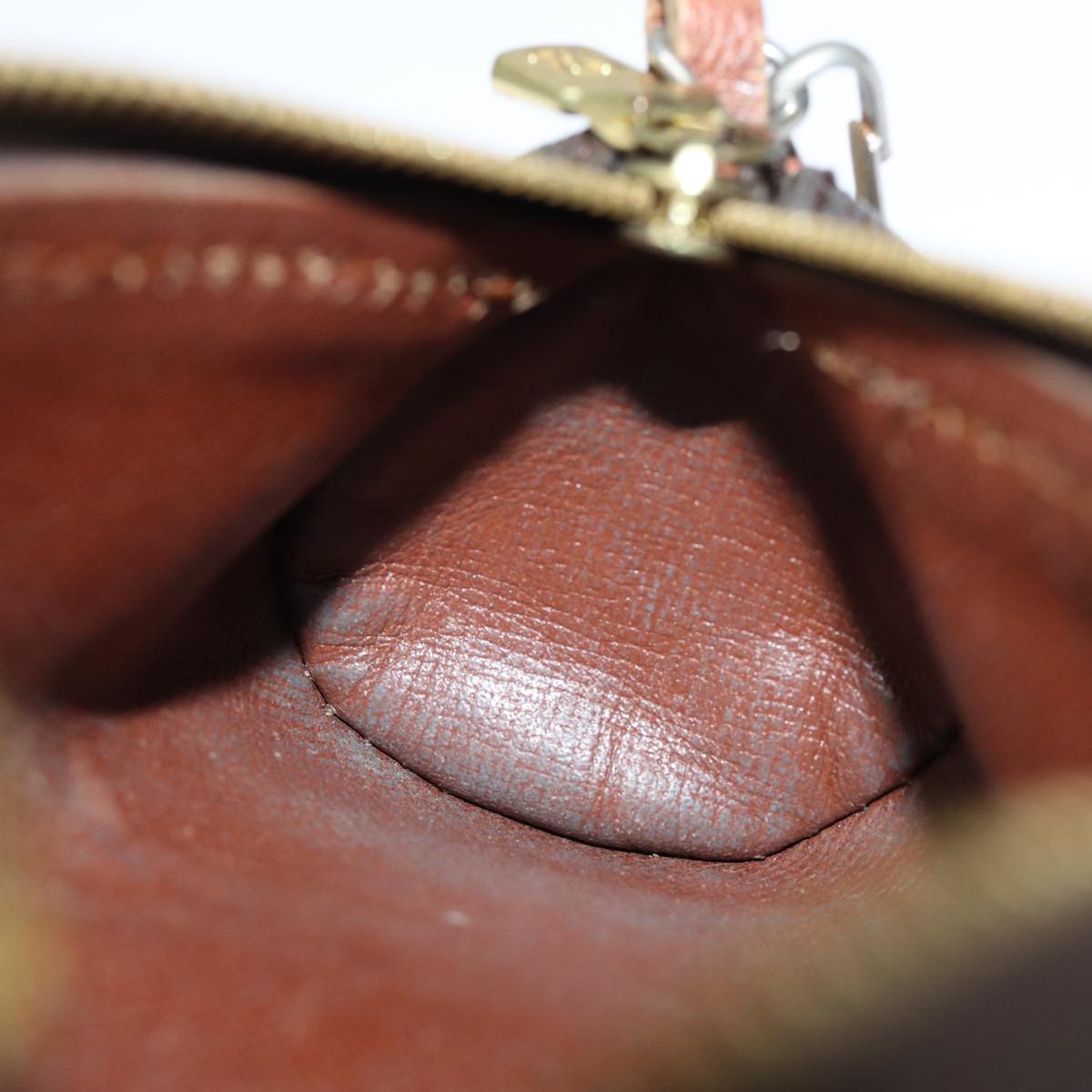 LOUIS VUITTON Monogram Papillon Pouch LV 74502
