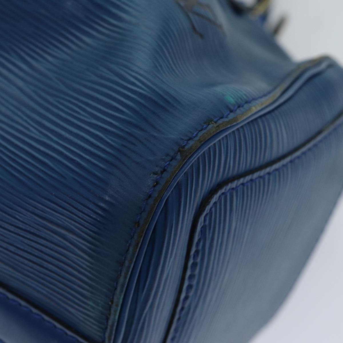 LOUIS VUITTON Epi Speedy 25 Hand Bag Toledo Blue M43015 LV 74506